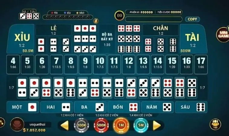Hướng Dẫn Chi Tiết Cách Tham Gia Tài Xỉu Tại Nhà Cái TDTC 2 Giao diện chơi Tài Xỉu Tại Nhà Cái TDTC
